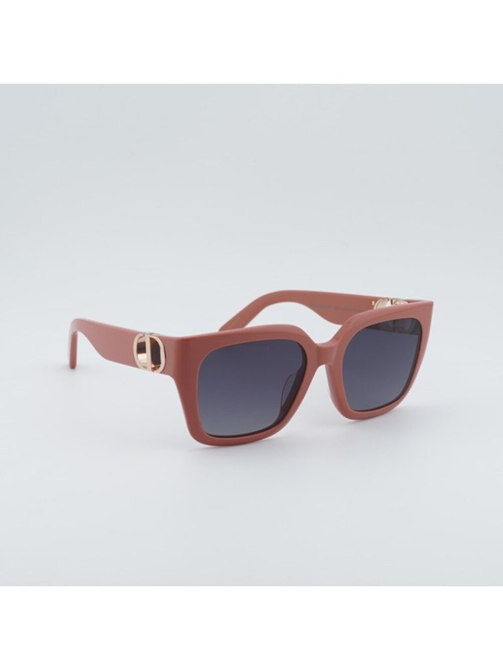 Dior 30MONTAIGNE S8U 40A1 Sunglasses Pink Square Frame, Smoke Lenses - Picture 8 of 11
